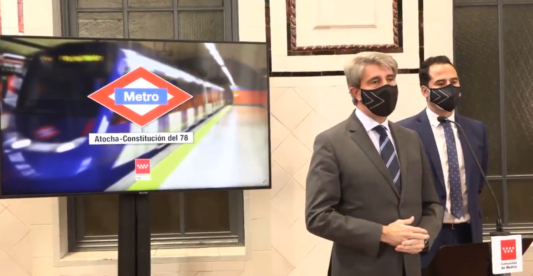 La estación de Metro de Atocha Renfe pasará a llamarse 'Atocha Constitución del 78' La estación de Metro de Atocha Renfe pasará a llamarse 'Atocha Constitución del 78'