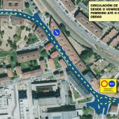 O Concello inicia obras de mellora do firme nos accesos ao Complexo Hospitalario