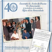 La entidad religiosa ha promovido la celebración de una Eucaristía de Acción de Gracias, que tendrá lugar el mismo día 21 de febrero, a las 12h en la Iglesia Arciprestal La entidad religiosa ha promovido la celebración de una Eucaristía de Acción de Gracias, que tendrá lugar el mismo día 21 de febrero, a las 12h en la Iglesia Arciprestal
