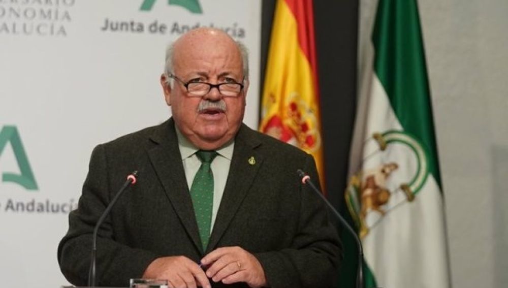 El consejero de Salud, Jesús Aguirre, en una imagen de archivo El consejero de Salud, Jesús Aguirre, en una imagen de archivo