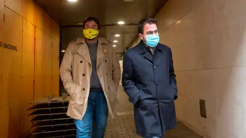 El candidato de ERC a la presidencia de la Generalitat, Pere Aragonés El candidato de ERC a la presidencia de la Generalitat, Pere Aragonés