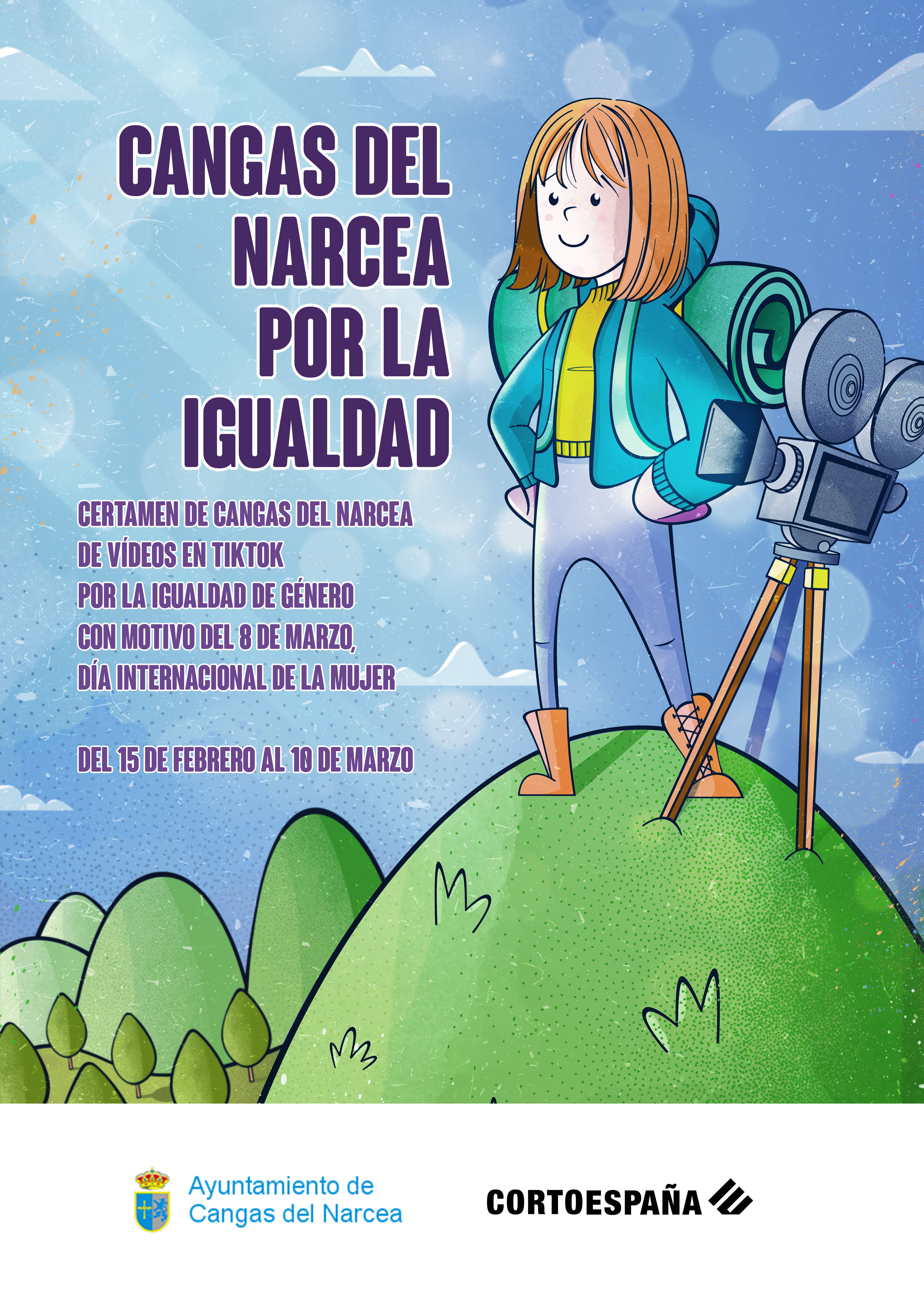 Tik Tok en Cangas del Narcea por la igualdad Tik Tok en Cangas del Narcea por la igualdad