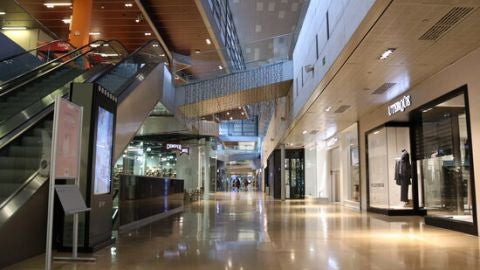 Els centres comercials estan tancats des del 7 de gener.