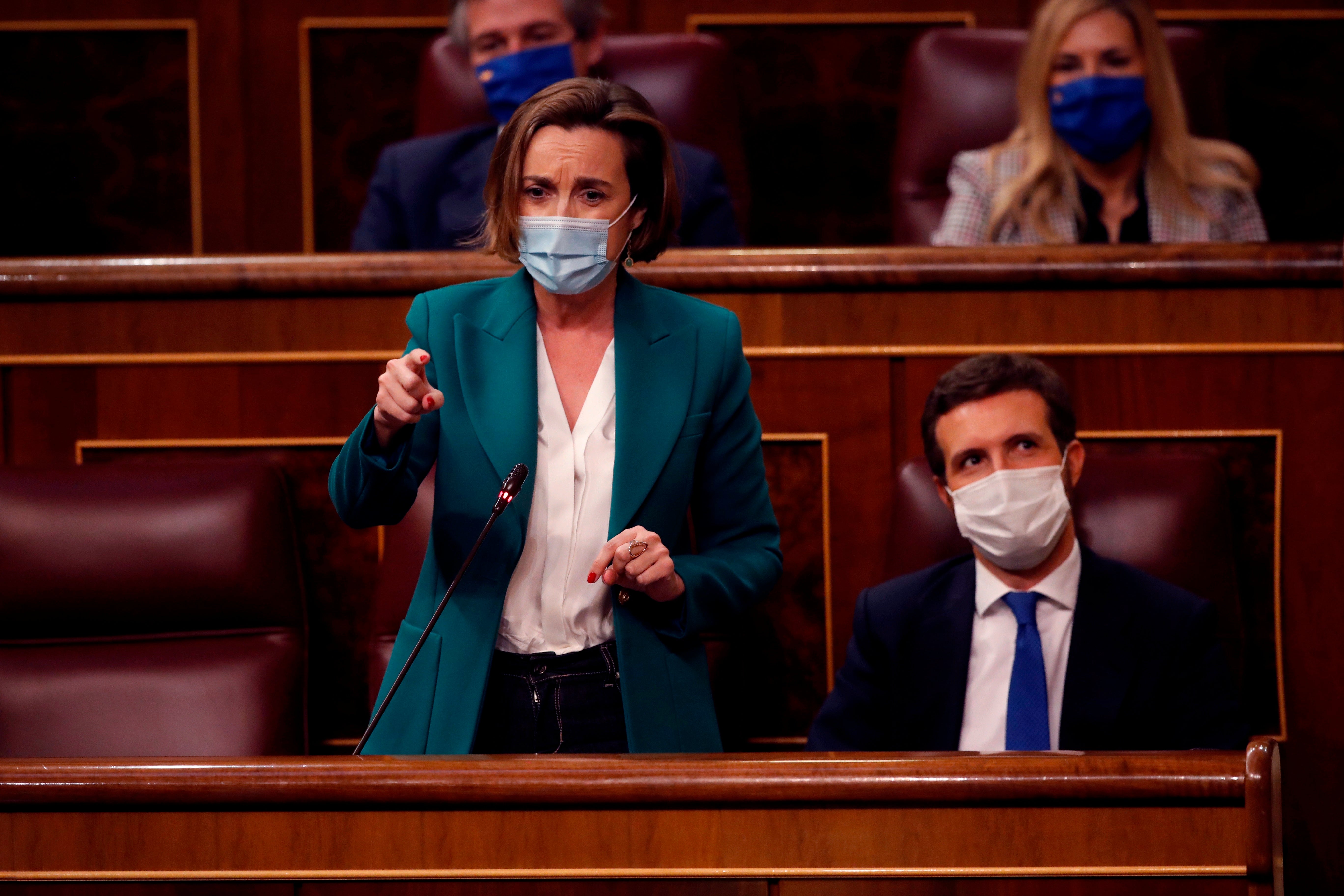 Cuca Gamarra: "La única salida de Marlaska es la dimisión o que Sánchez le cese" Cuca Gamarra: "La única salida de Marlaska es la dimisión o que Sánchez le cese"