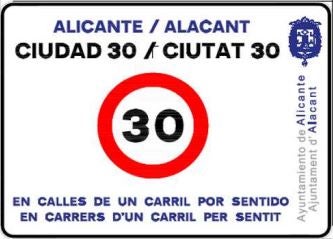 El Ayuntamiento calma el tráfico en 156 vías urbanas dentro del modelo 'Ciudad 30' con ocho nuevas ciclo-calles en Alicante El Ayuntamiento calma el tráfico en 156 vías urbanas dentro del modelo 'Ciudad 30' con ocho nuevas ciclo-calles en Alicante