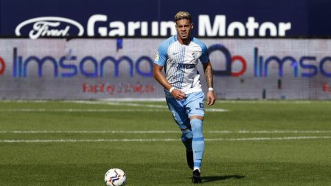 Josua Mejías, jugador del Málaga CF