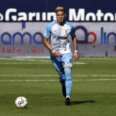 Josua Mejías, jugador del Málaga CF