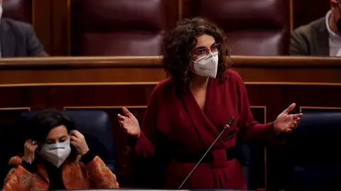 La ministra de Hacienda, María Jesús Montero La ministra de Hacienda, María Jesús Montero