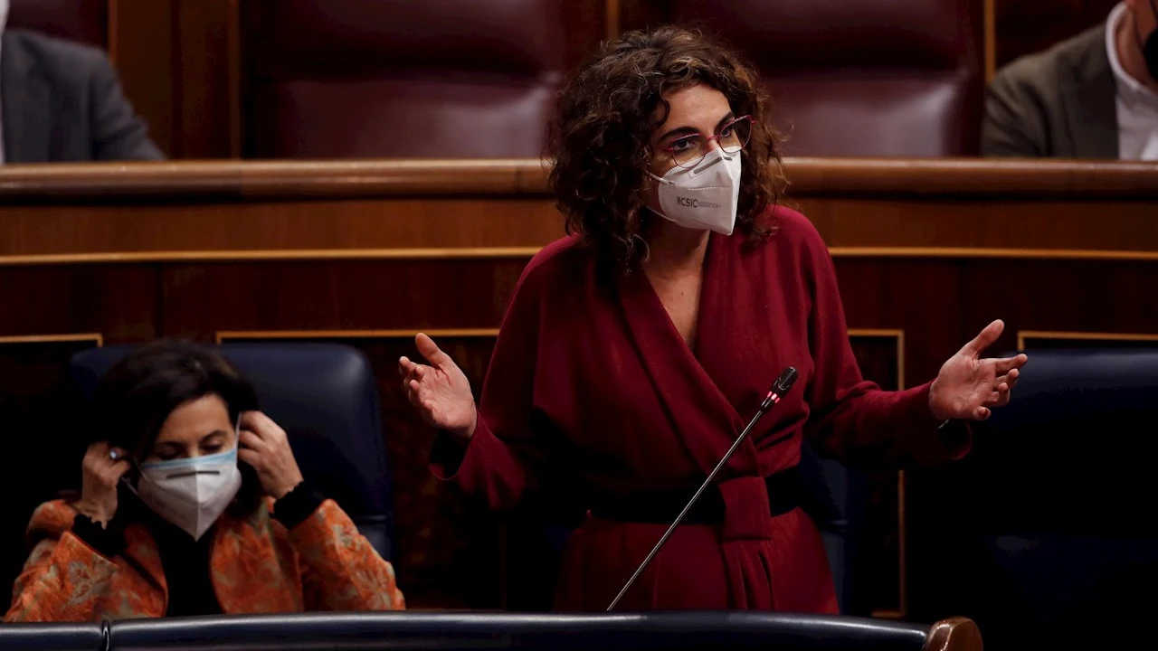 La ministra de Hacienda, María Jesús Montero La ministra de Hacienda, María Jesús Montero