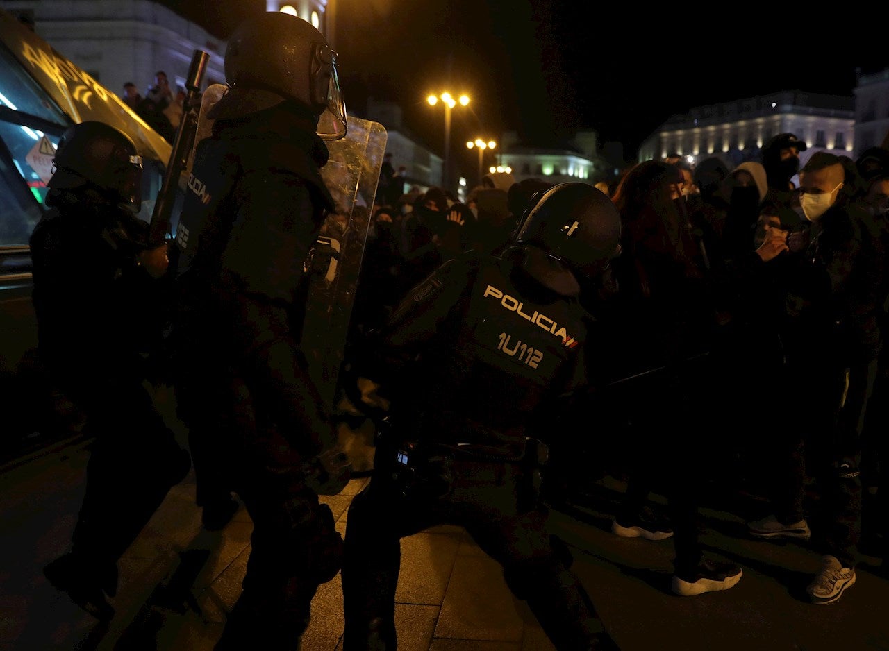 Los disturbios en las protestas en apoyo a Pablo Hasel, en imágenes Los disturbios en las protestas en apoyo a Pablo Hasel, en imágenes