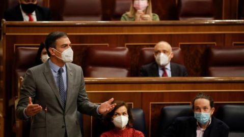 Pedro S&aacute;nchez en el Congreso de los Diputados