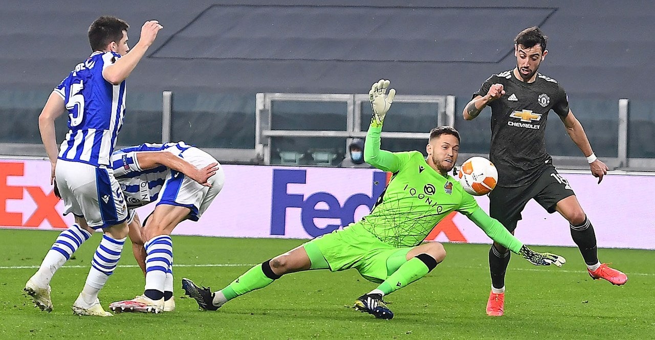 El Manchester United baja de la nube a la Real Sociedad El Manchester United baja de la nube a la Real Sociedad