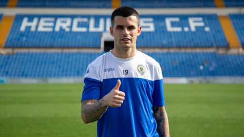 &Aacute;lex Mart&iacute;nez, jugador del H&eacute;rcules.