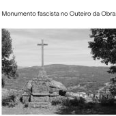 Piden a eliminación dun monumento fascista en Celanova.