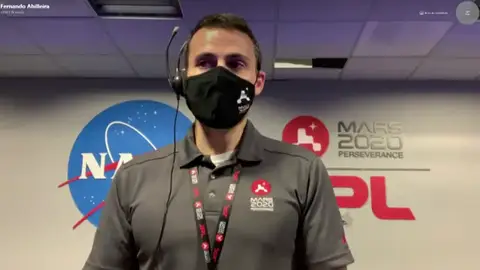 Fernando Abilleira, uno de los responsables en la NASA del rover Perseverance: "Ir a Marte es peligroso" Fernando Abilleira, uno de los responsables en la NASA del rover Perseverance: "Ir a Marte es peligroso"