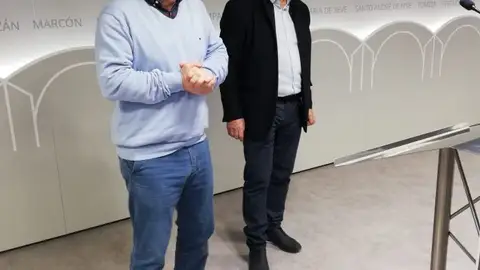 Presentación "Supera 21" Miguel Anxo Fernández Lores e Agustin Fernández