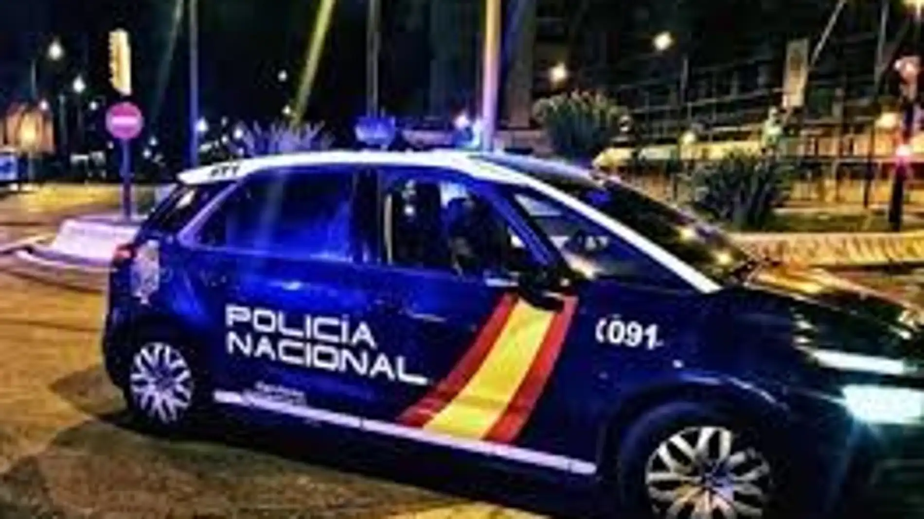 Vehículo de la Policía Nacional