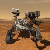 Imagen del rover Perseverance de la NASA