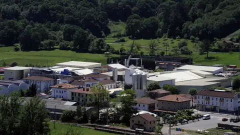 Fábrica de Sebares, en Piloña. Fábrica de Sebares, en Piloña.
