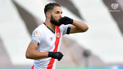 Antoñín, jugador del Rayo Antoñín, jugador del Rayo
