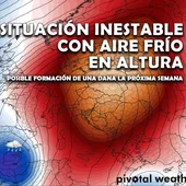 Proyecto Mastral informa que el aire frío en altura puede crear una DANA la próxima semana Proyecto Mastral informa que el aire frío en altura puede crear una DANA la próxima semana