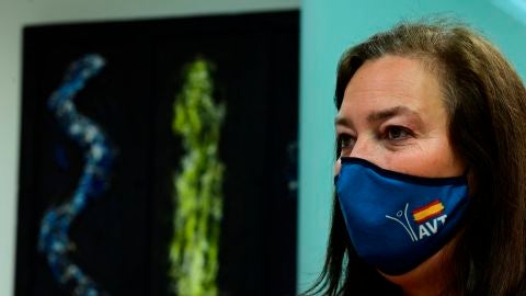 La presidenta de la AVT, Maite Araluce