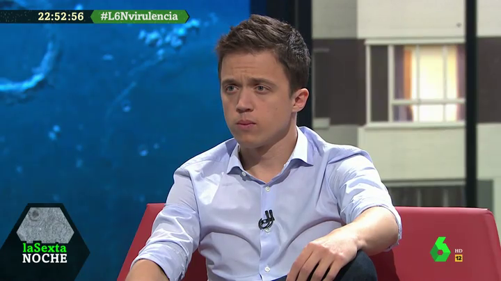 Íñigo Errejón, sobre Pablo Hasel: "Es un personaje absurdo con letras deleznables, pero no debería estar en la cárcel" Íñigo Errejón, sobre Pablo Hasel: "Es un personaje absurdo con letras deleznables, pero no debería estar en la cárcel"