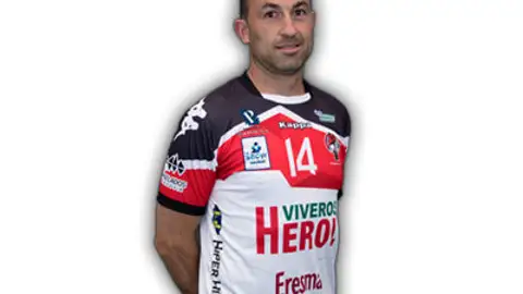 Carlos Villagrán, capitán del Balonmano Nava Balonmano Nava