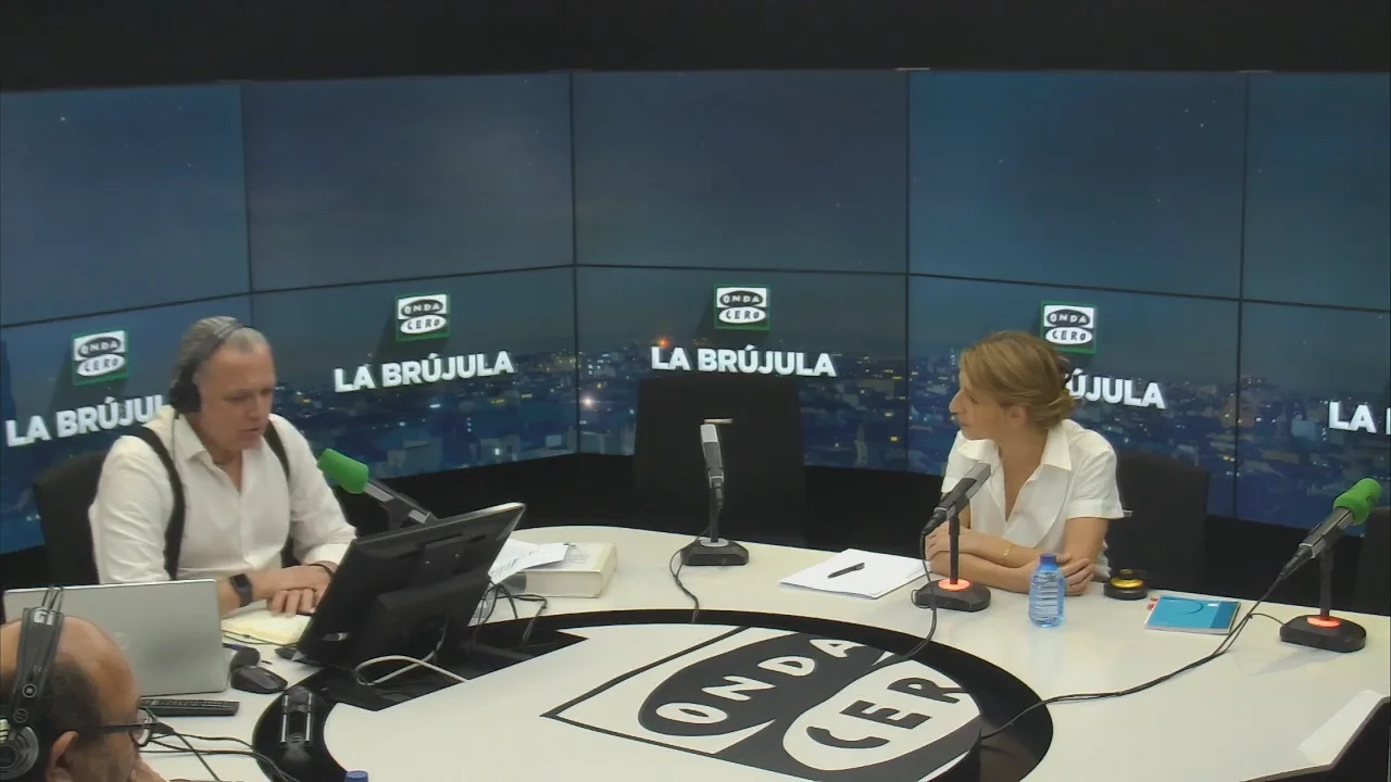V&Iacute;DEO entrevista completa con Yolanda D&iacute;az en La Br&uacute;jula 04/03/2021