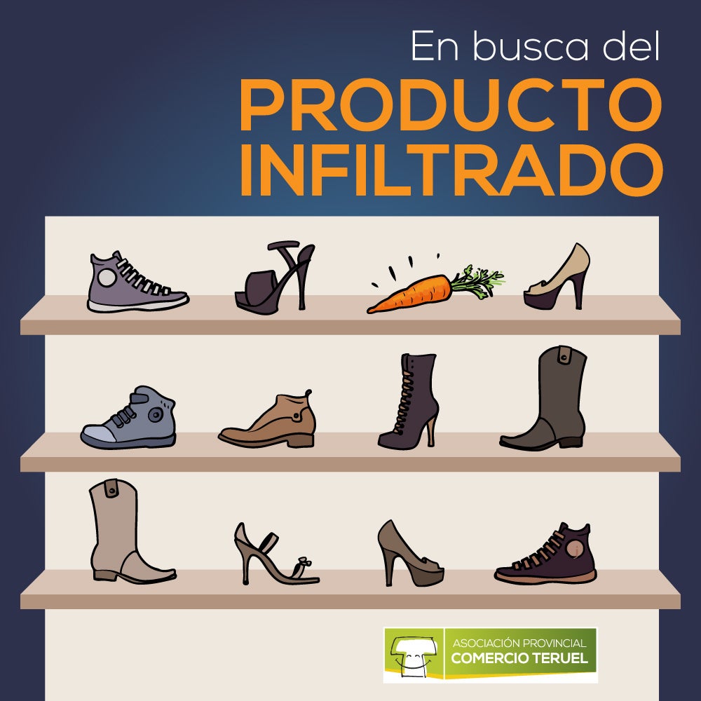 En busca del producto infiltrado en los escaparates turolenses En busca del producto infiltrado en los escaparates turolenses