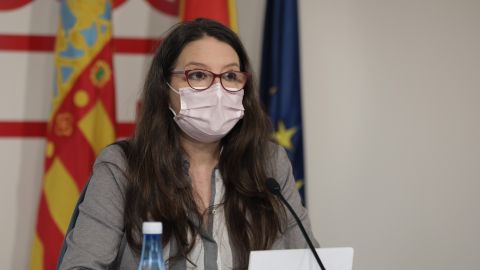 M&oacute;nica Oltra pleno del Consell