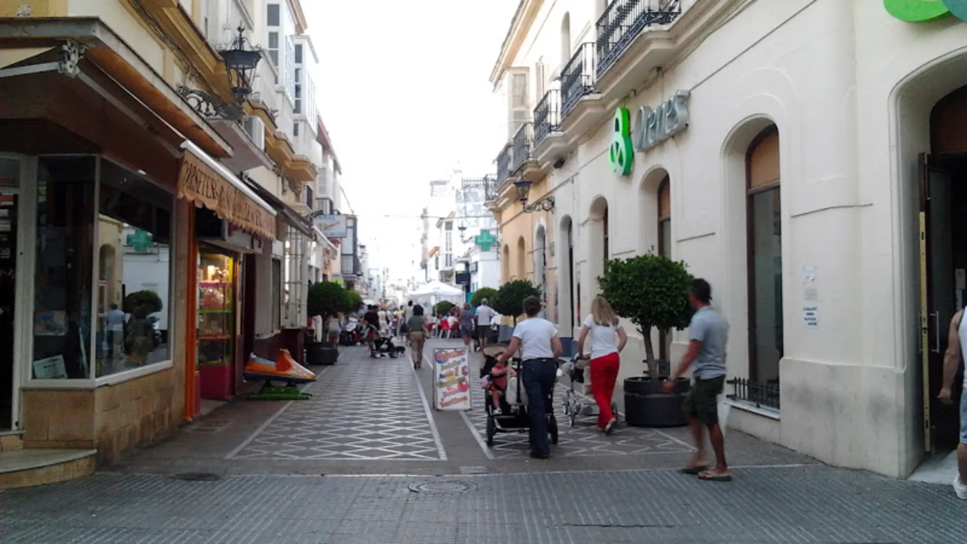 Una calle de San Fernando