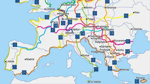 EUROVELO 1: Ruta Ciclista por Navarra, La Rioja, Castilla y León, Extremadura y Andalucía Cedidas a Onda Cero por el CNC EuroVelo en España