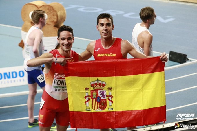Jesús Gómez plata y Fontes bronce tras la descalificación de Ingebrigsten en el 1500 del Campeonato de Europa de Atletismo Jesús Gómez plata y Fontes bronce tras la descalificación de Ingebrigsten en el 1500 del Campeonato de Europa de Atletismo