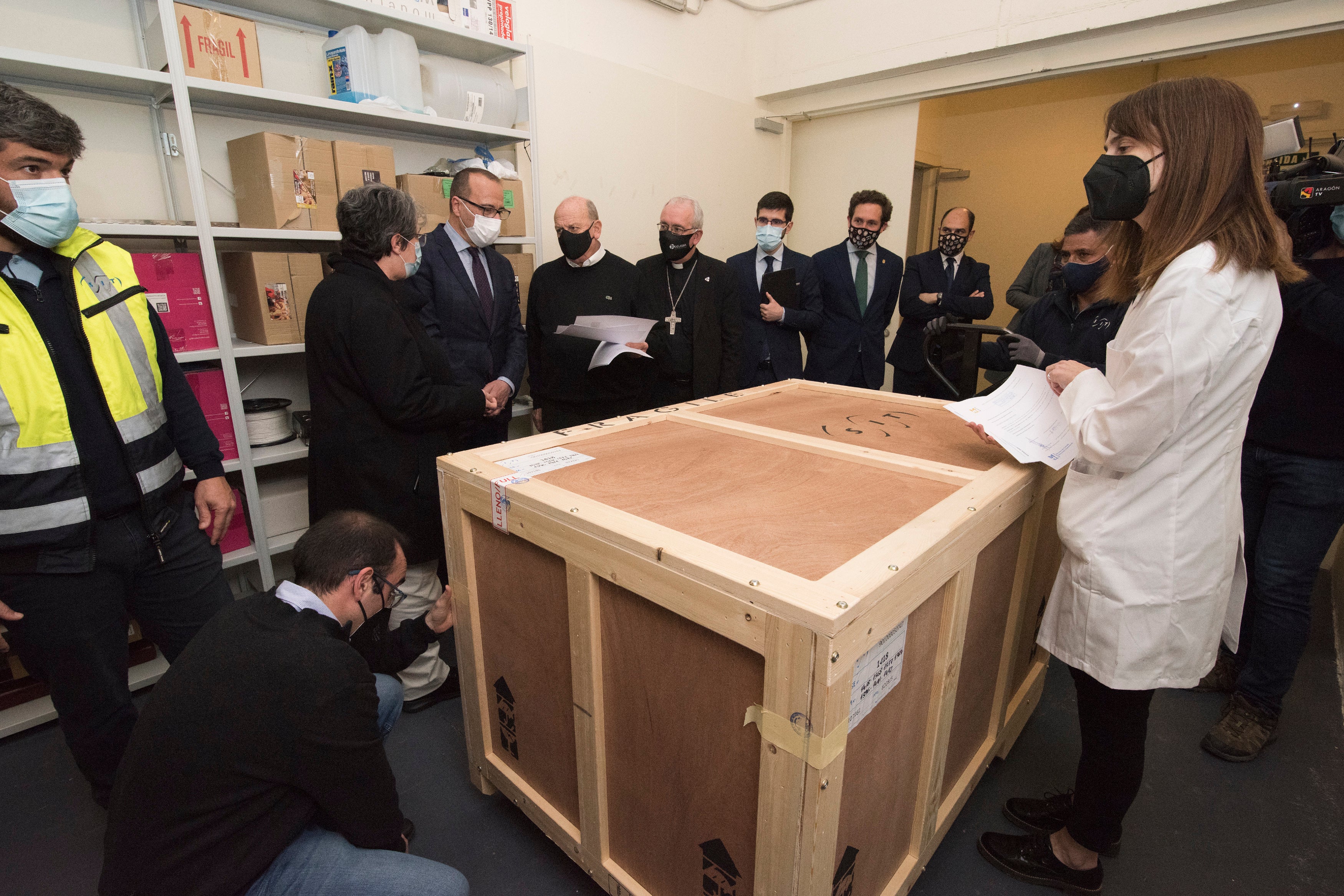 Llegan 42 nuevas obras de arte al Museo de Barbastro- Monzón Llegan 42 nuevas obras de arte al Museo de Barbastro- Monzón