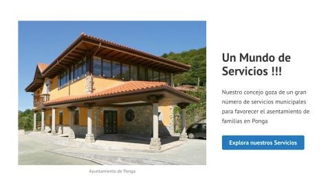 Aspecto de la nueva web