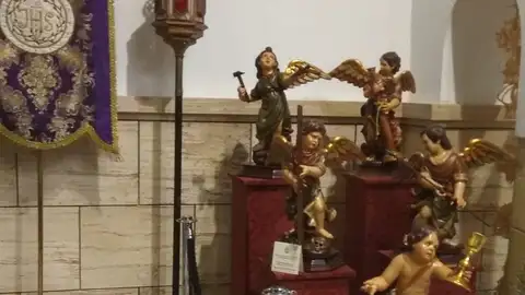 Algunas piezas de la exposición Algunas piezas de la exposición