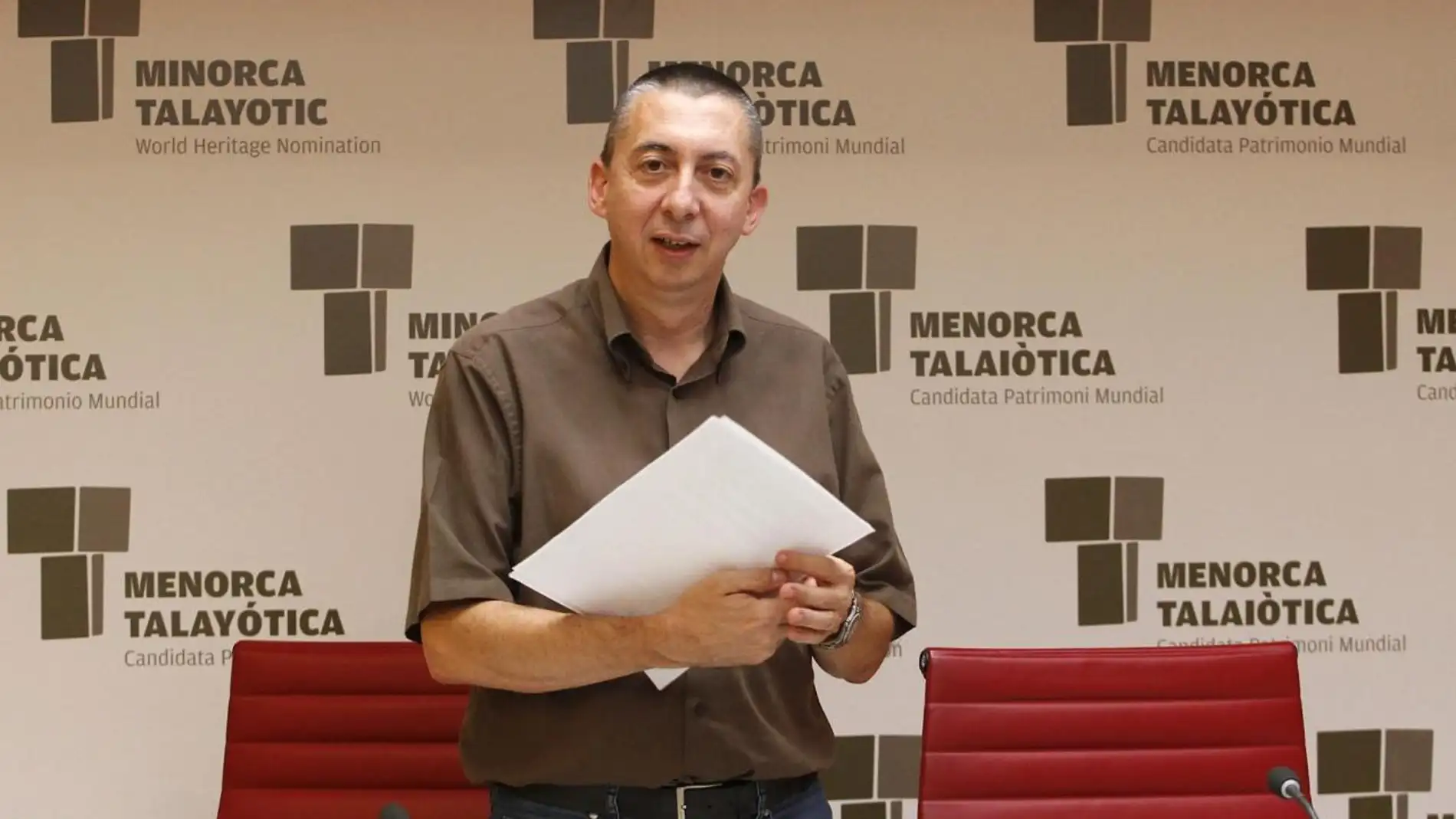 El conseller de Cultura de Menorca e impulsor del proyecto es Miquel Maria.