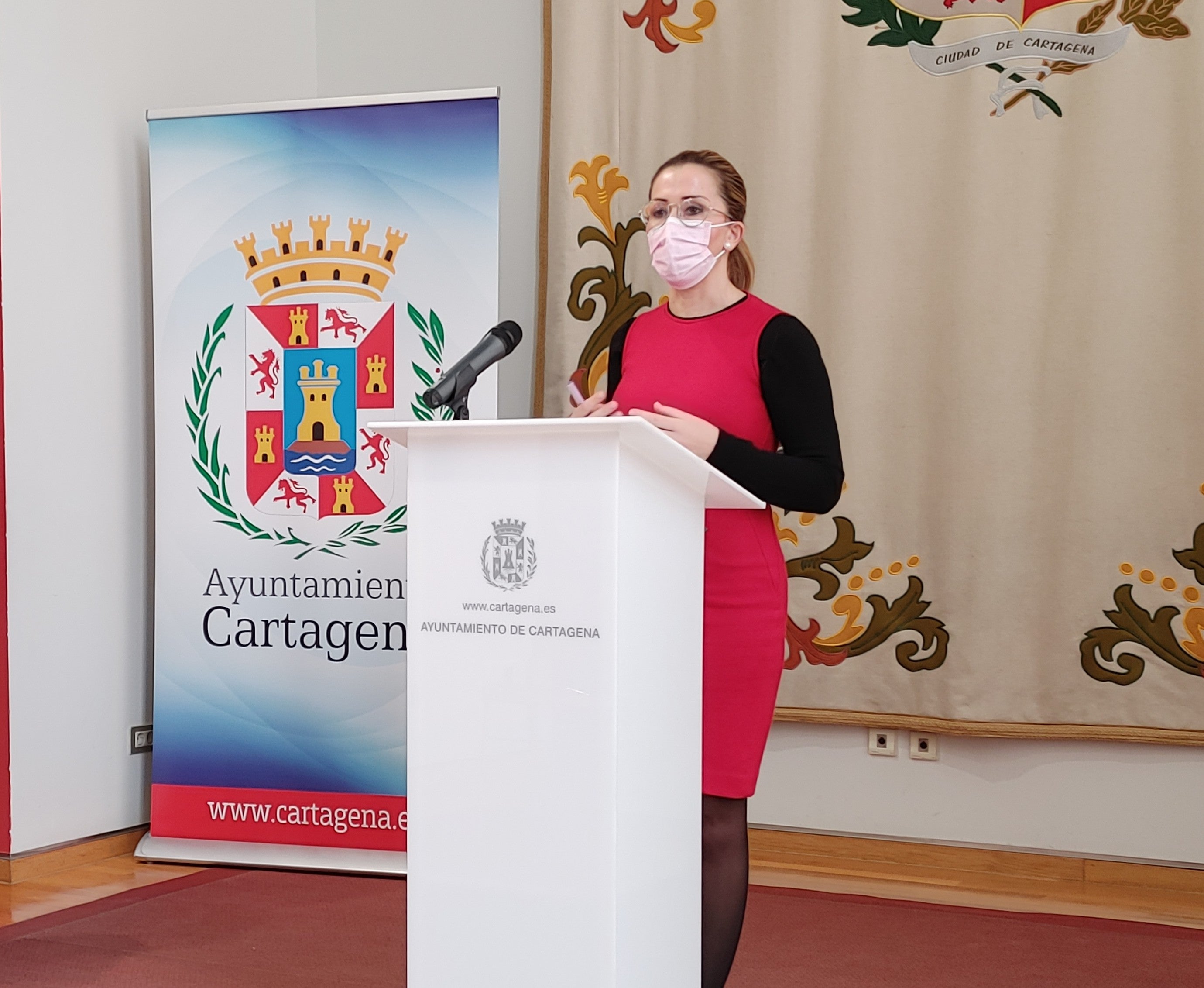 La Alcaldesa de Cartagena, Ana Belén Castejón, pide que no se acuda a las manifestaciones del 8 de Marzo La Alcaldesa de Cartagena, Ana Belén Castejón, pide que no se acuda a las manifestaciones del 8 de Marzo