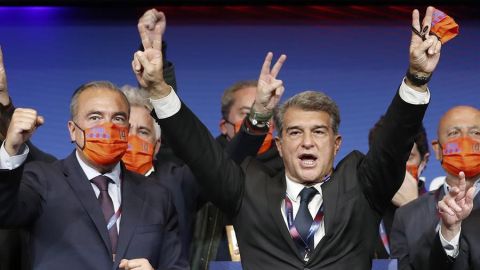 Joan Laporta, nuevo presidente de FC Barcelona 