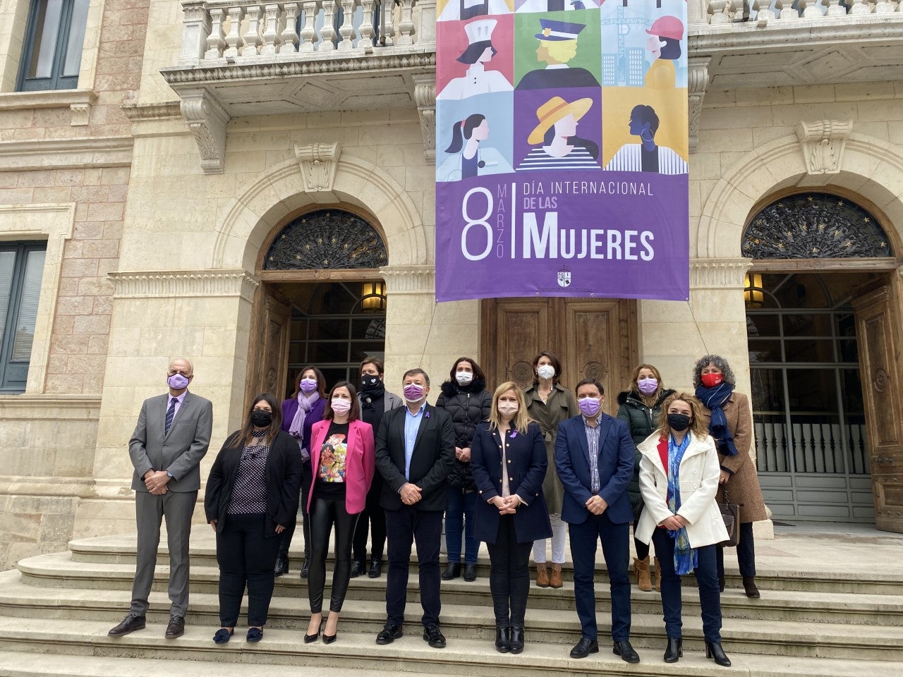 Cuenca visibiliza el 8 de marzo Cuenca visibiliza el 8 de marzo