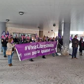 Concentración de los sindicatos en Ciudad Real Concentración de los sindicatos en Ciudad Real