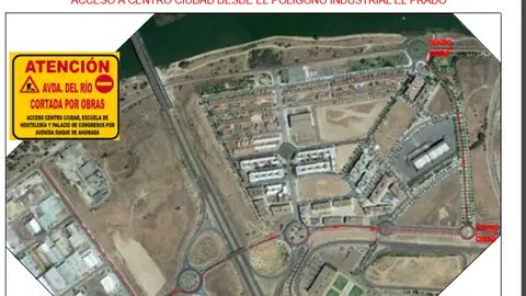 El miércoles habrá cortes en la Avenida del Río El miércoles habrá cortes en la Avenida del Río