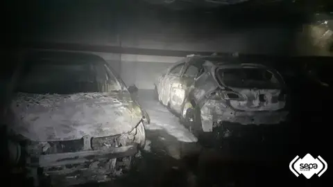 Incendio en un garaje de Navia provoca el desalojo de 86 personas. Incendio en un garaje de Navia provoca el desalojo de 86 personas.