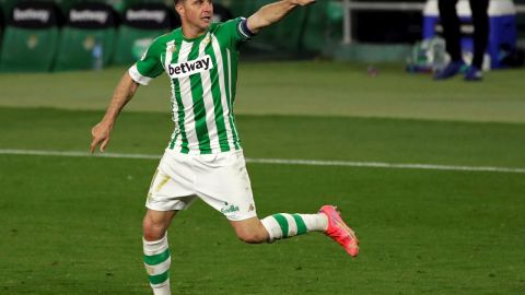 Joaqu&iacute;n en un partido con el Betis