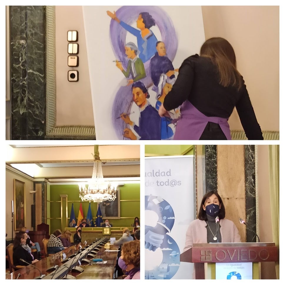 Canteli: “ser mujer no puede significar, de ninguna manera, estar un paso por detrás” Canteli: “ser mujer no puede significar, de ninguna manera, estar un paso por detrás”