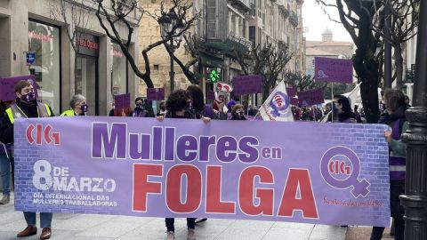 Manifestaci&oacute;n do 8M