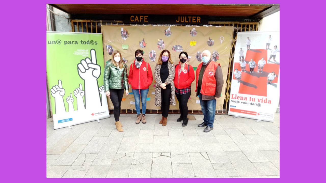 Cruz Roja Juventud de Cangas del Narcea presenta un Mural con motivo del 8M Onda Cero Radio Cruz Roja Juventud de Cangas del Narcea presenta un Mural con motivo del 8M Onda Cero Radio