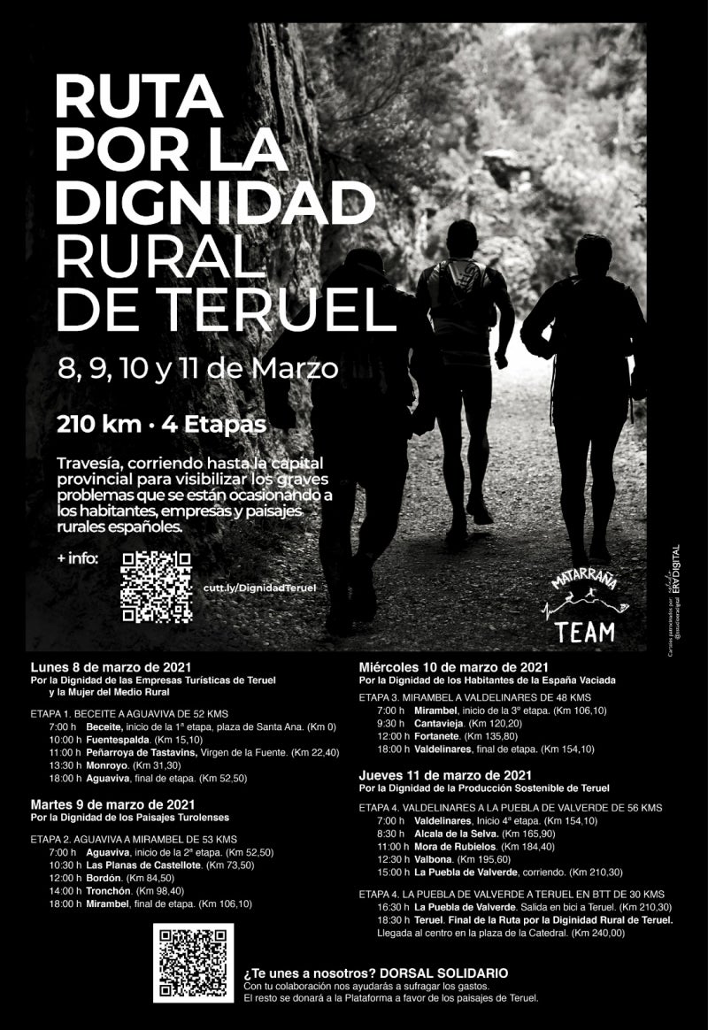 Ruta por la dignidad rural de Teruel Ruta por la dignidad rural de Teruel