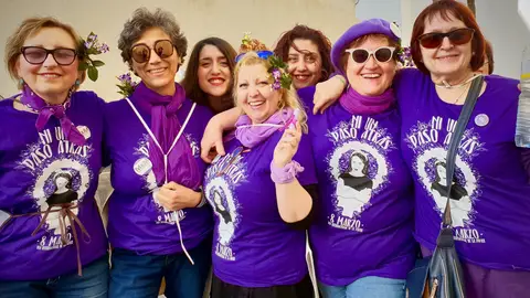 Nuchi Belchí nos habla del trabajo que se realiza durante todo el año por la Igualdad 8m